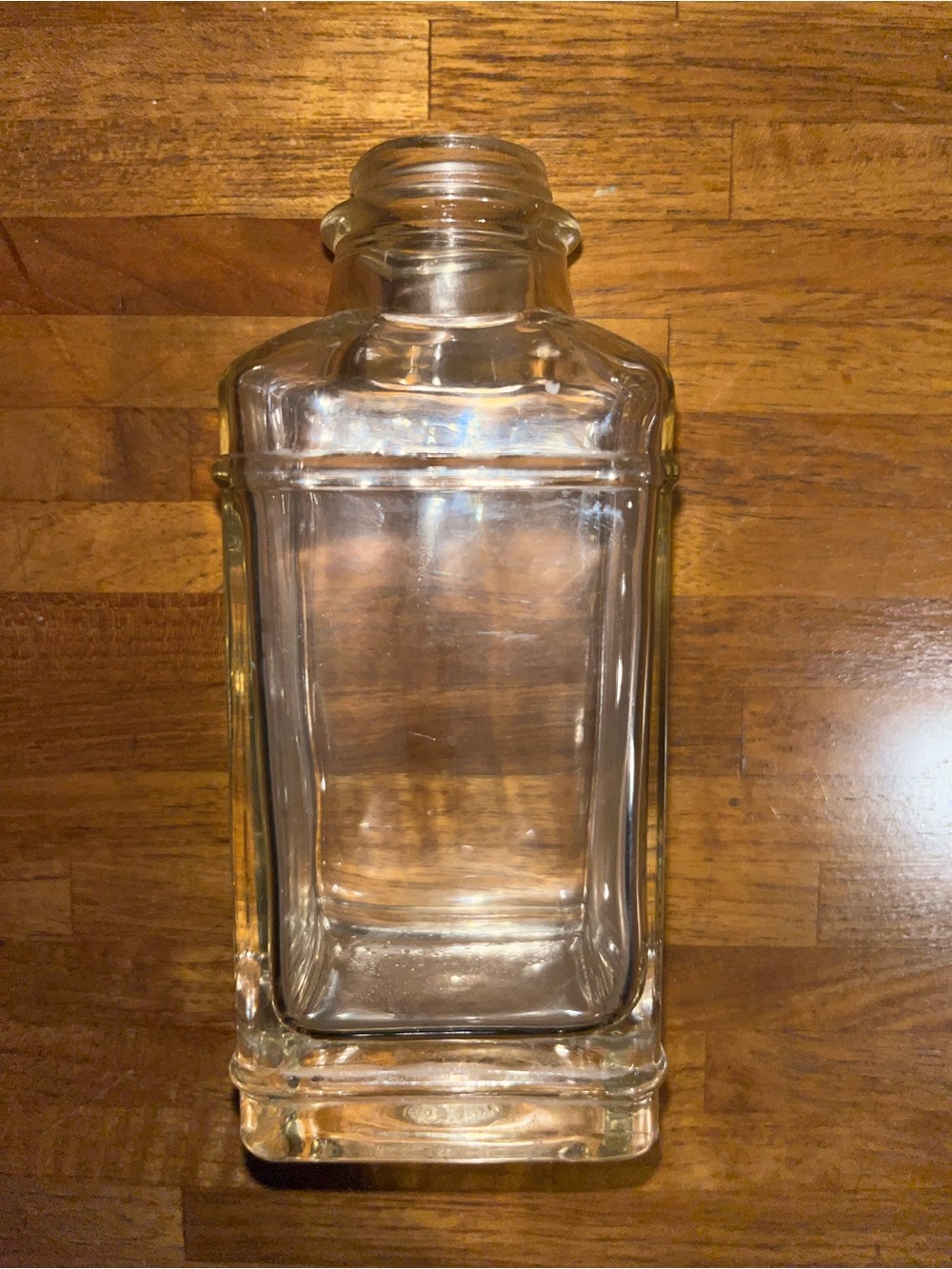 Antique 6” Thick Glass Bottle Minor Glow